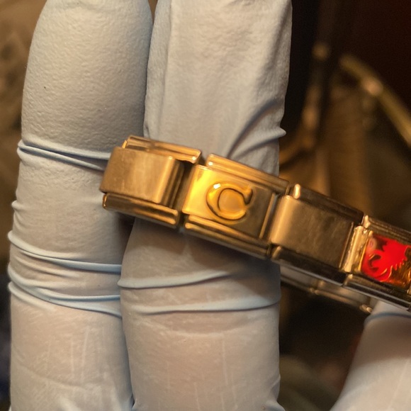 Zoppini Italian Link Charm Bracelet Y2K 90’s - Picture 6 of 7